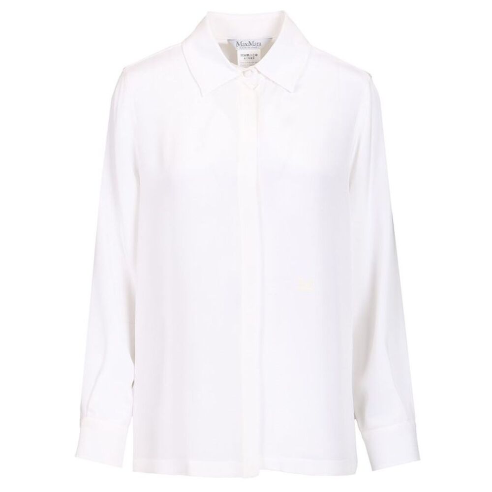 Max Mara Women Shirt In Silk Crêpe De Chine